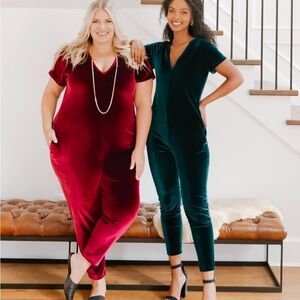 Smash & Tess Sunday Romper Emerald